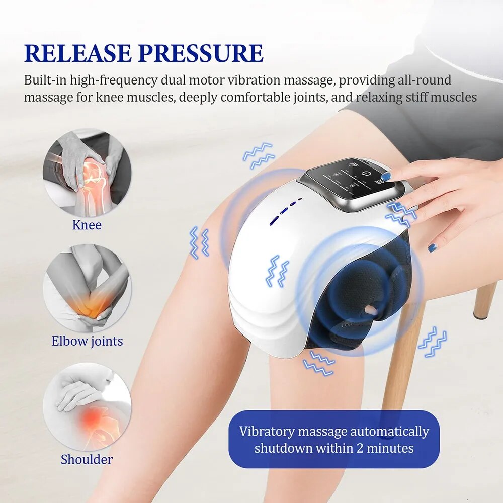KneeSoothe™: Infrared Air Compression & Vibration Knee