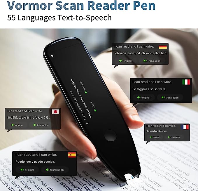 SpeechScribe™ - Versatile & Instantaneous Translator Pen