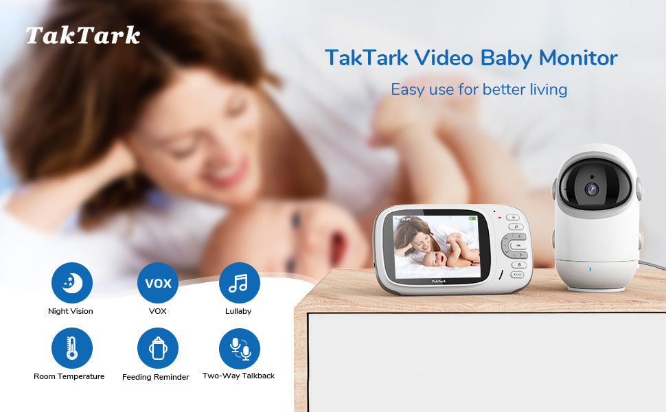 NannyVision™: High-Resolution Wireless Baby Monitor