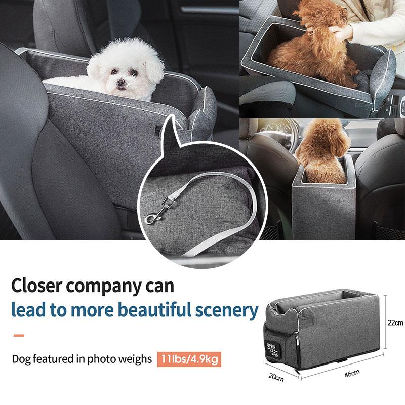 SafePaws™: Secure and Cozy Pet Car Seat